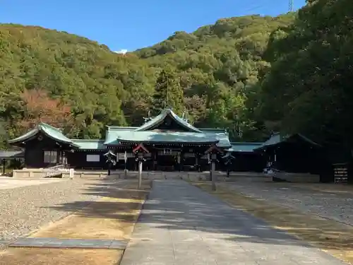 岡山縣護國神社の本殿・本堂