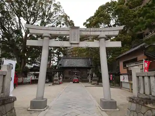 菅生神社の鳥居