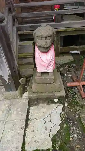 熊野神社の狛犬