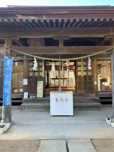 椿ノ海　水神社の本殿・本堂