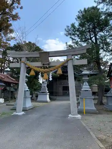 武三熊神社の鳥居