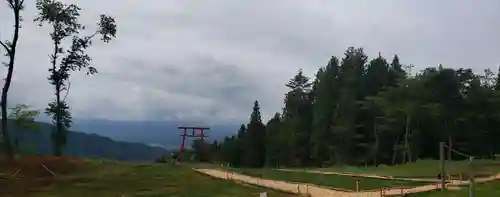 河口浅間神社の景色