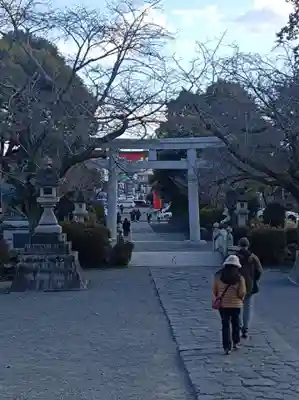 楼門から入口方面