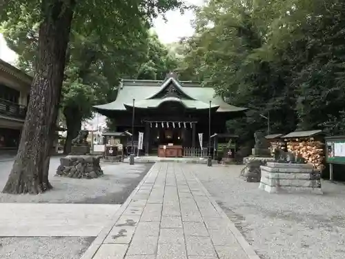 谷保天満宮の本殿