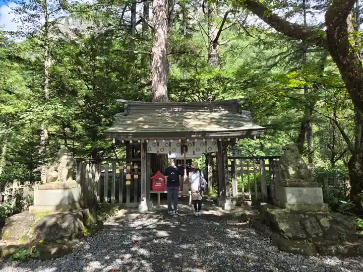 穂高神社奥宮(長野県)