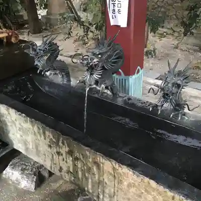 波上宮の手水舎