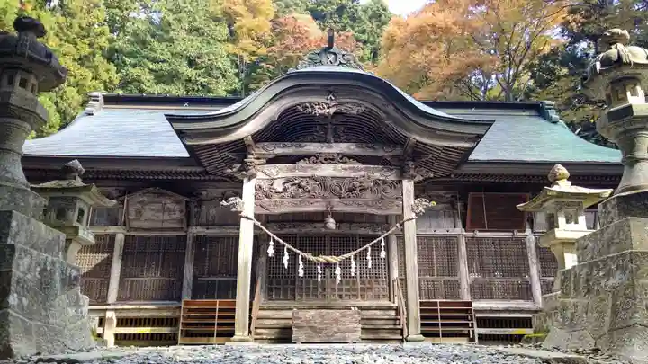 木幡山隠津島神社(二本松市)の本殿・本堂