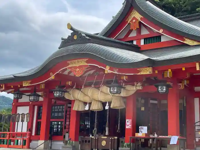 太皷谷稲成神社の本殿