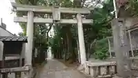 桐ヶ谷氷川神社の鳥居
