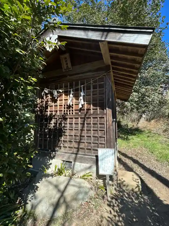 咳嗽神社の本殿・本堂