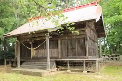 菅布禰神社の本殿・本堂