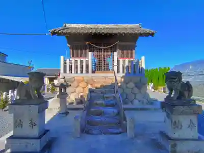 久多神社（東畑）の本殿・本堂