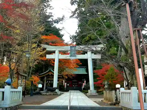 富士山東口本宮 冨士浅間神社の鳥居