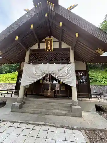 陸別神社の本殿・本堂