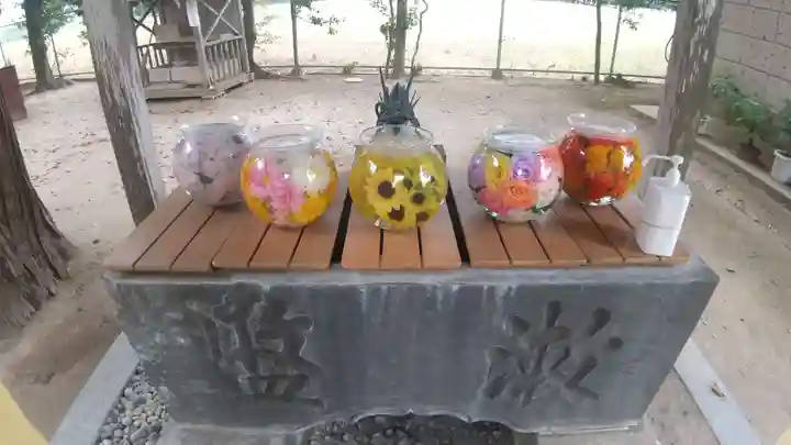 素鵞神社の手水舎