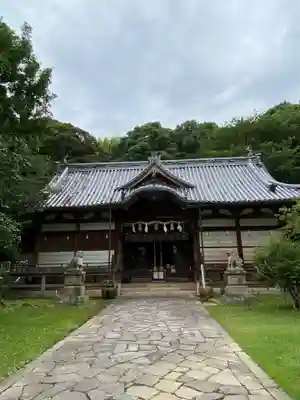 松帆神社の本殿・本堂