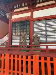 大前神社の像