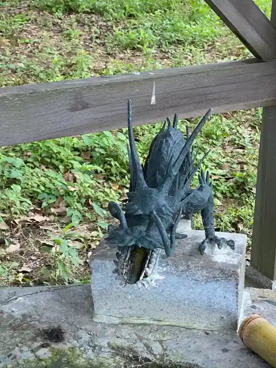 伊勢久留麻神社の手水舎