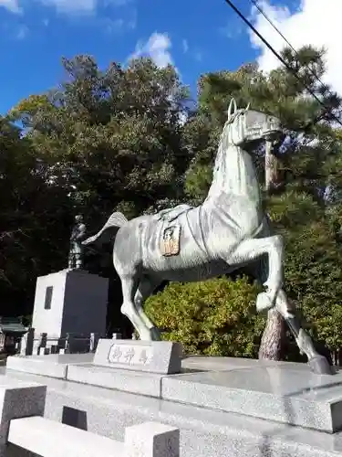 和泉國一之宮　大鳥大社の像