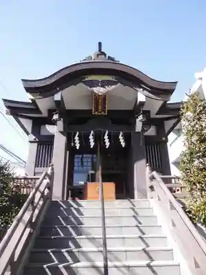 神楽坂若宮八幡神社の本殿・本堂