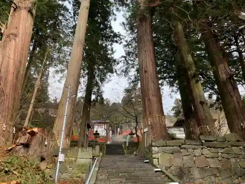 金櫻神社の庭園