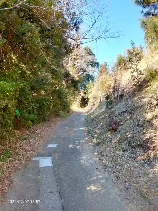 麻賀多神社奥宮の周辺
