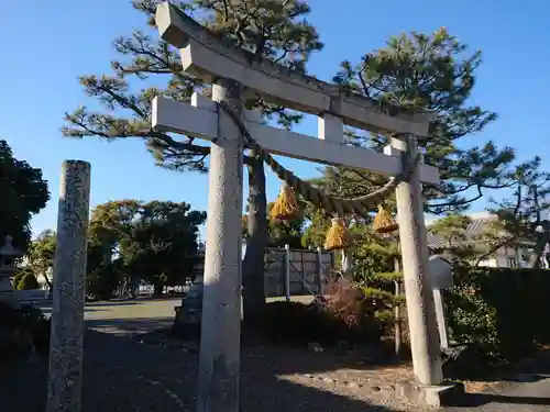 前野神社の鳥居