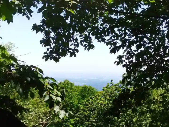 高尾山薬王院の景色