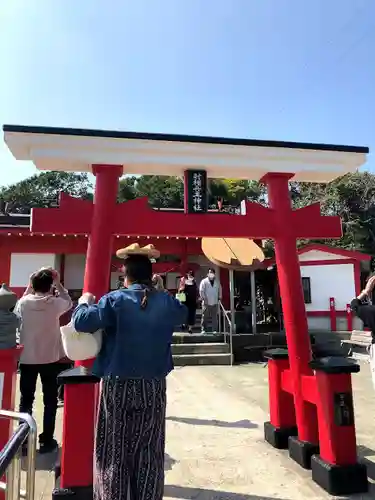 射楯兵主神社の鳥居