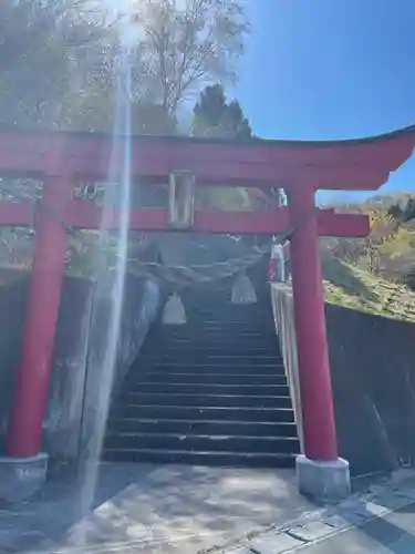 木直稲荷神社の鳥居