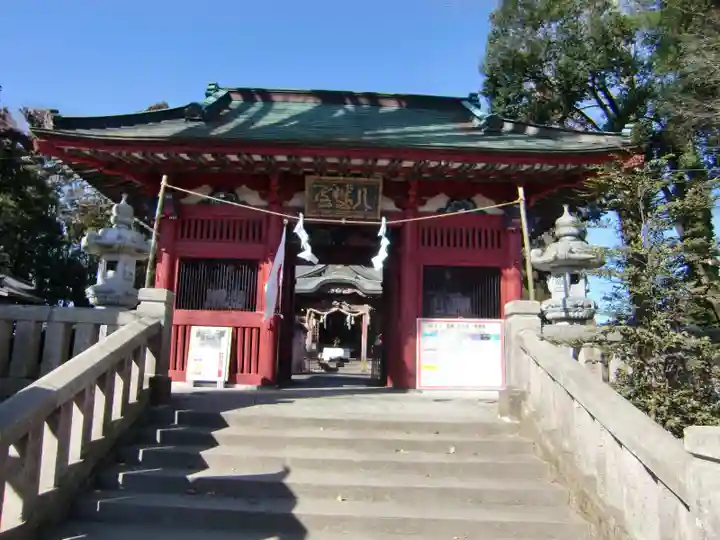 長沼八幡宮の山門・神門