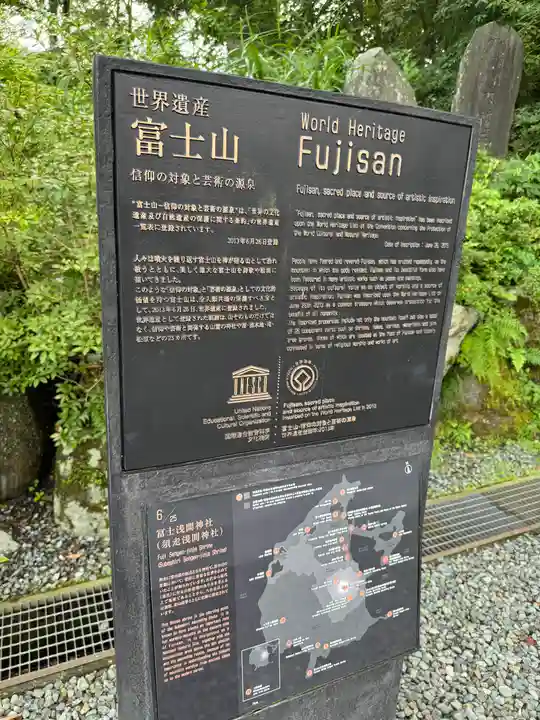 富士山東口本宮 冨士浅間神社の歴史