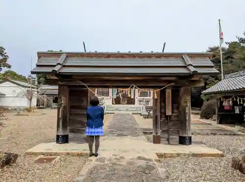 御厨神社 (赤坂)の山門・神門