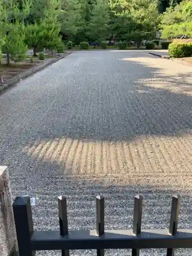 明治天皇伏見桃山陵の庭園