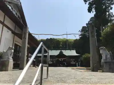 安仁神社の本殿・本堂