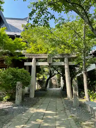 月瀬八幡宮の鳥居