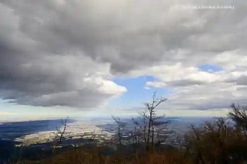 大山阿夫利神社本社の景色