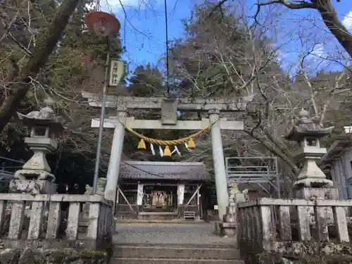 天鷹神社の鳥居