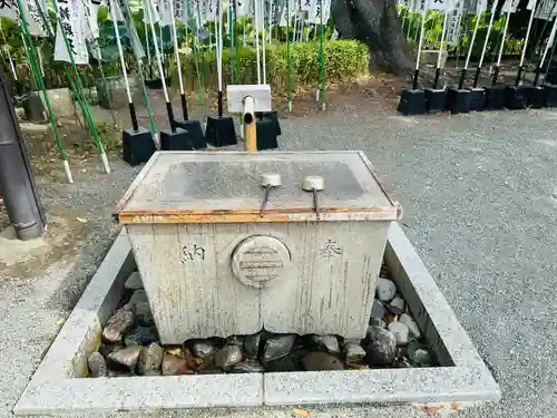 旗上弁財天社の手水舎