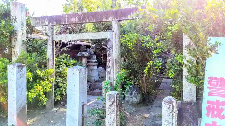 秋葉神社の鳥居