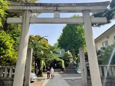 浅間神社の鳥居