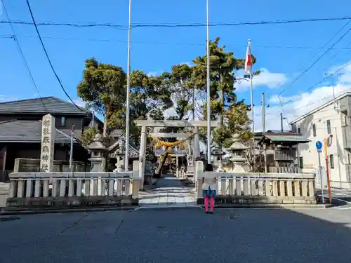 飛鳥神社（富田一色）の鳥居