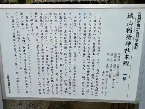 城山稲荷神社の{uncategorized: "未分類", other: "その他", undefined: "問題あり", building: "その他建物", grave: "お墓", sacred_gate: "鳥居", guardian: "狛犬", statue: "像", buddha: "仏像", history: "歴史", nature: "自然", garden: "庭園", animal: "動物", pagoda: "塔", temizu: "手水舎", mountain_gate: "山門・神門", sanctuary: "本殿・本堂", subordinate: "末社・摂社", art: "芸術", scenery: "景色", jizo: "地蔵", ema: "絵馬", goshuin: "御朱印", omikuji: "おみくじ", items: "授与品その他", amulet: "お守り", goshuincho: "御朱印帳", eats: "食事", festival: "お祭り", votive_dance: "神楽", shichigosan: "七五三参", wedding: "結婚式", experience: "体験その他", initially: "初詣", around: "周辺", anti_infection: "感染症対策"}