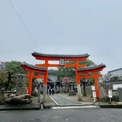 白峰宮の鳥居