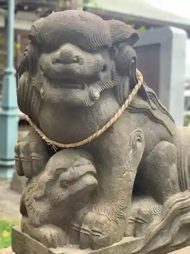 篠原八幡神社の狛犬