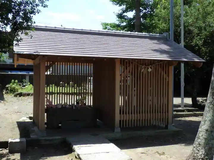 小竹八幡神社の手水舎