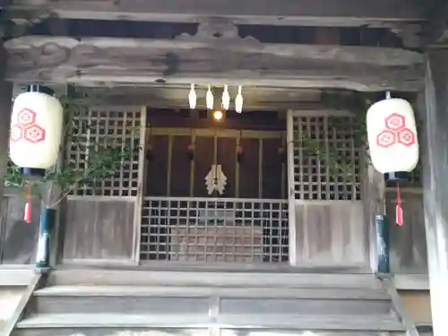 長浜神社の本殿