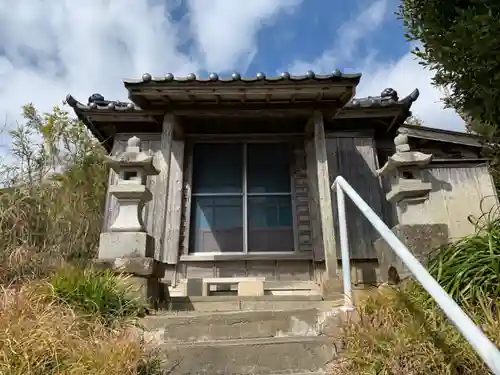 神社（名称不明）の本殿・本堂