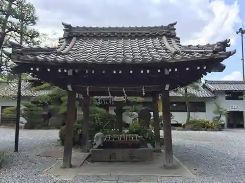 大垣八幡神社の手水