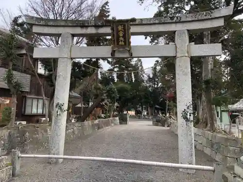 新宮神社の鳥居